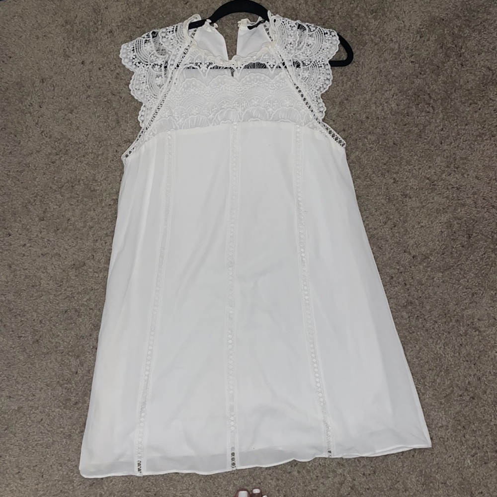 White Lace Graduation Dress - Lulu’s
